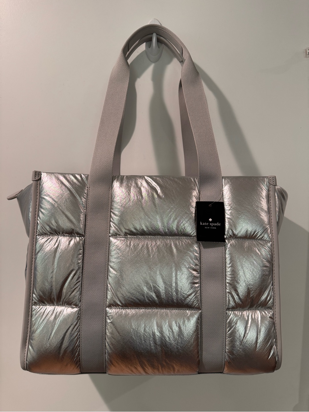 Kate Spade Kip Puffy Tote, Nwt Size Large